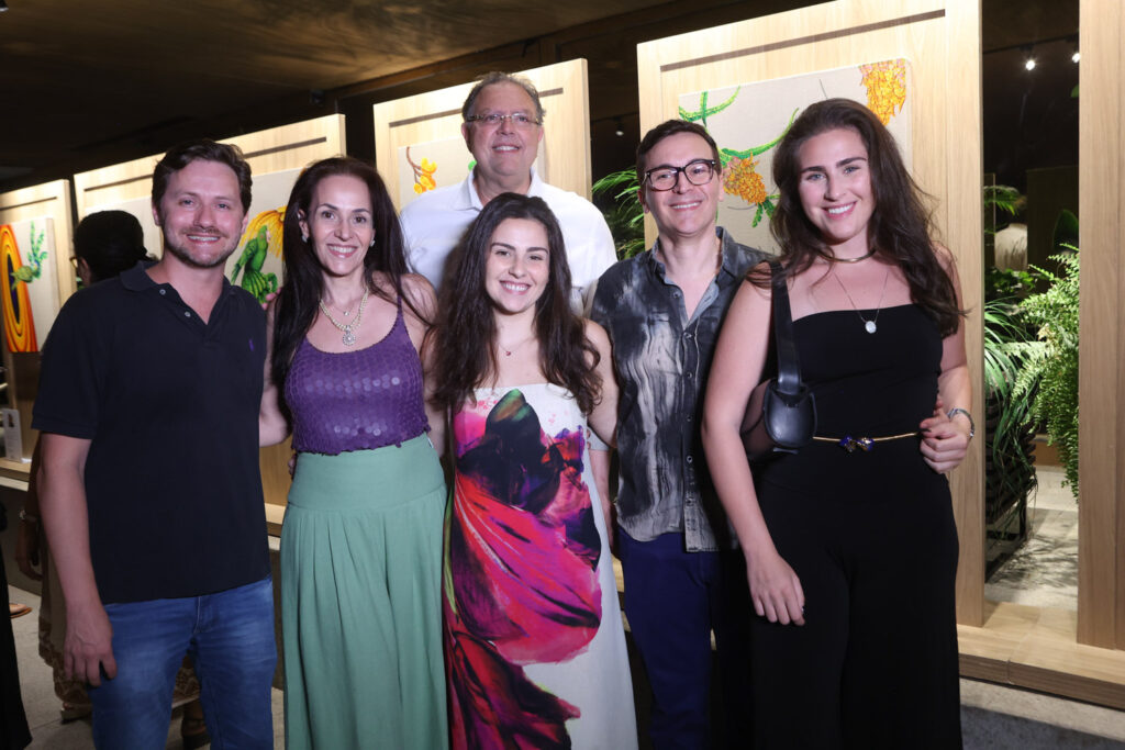 Cristiane Serruya, Raphael Serruya, Raphaela Serruya, Sérgio Allevato E Giovanna Serruya