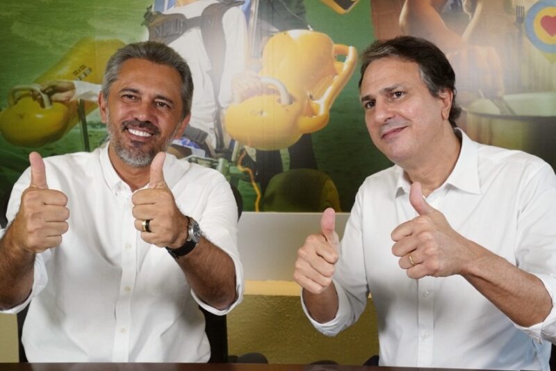 Elmano De Freitas E Camilo Santana