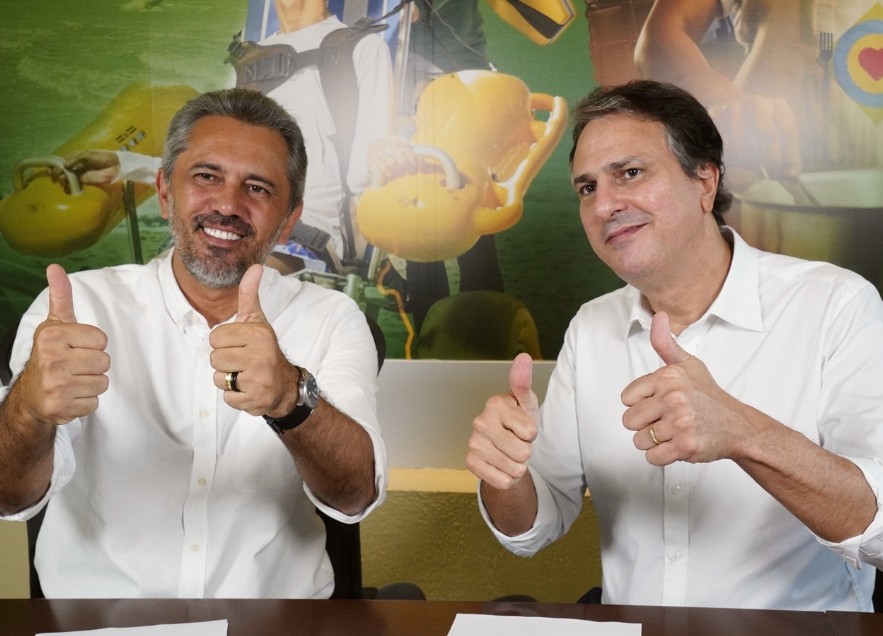 Elmano De Freitas E Camilo Santana