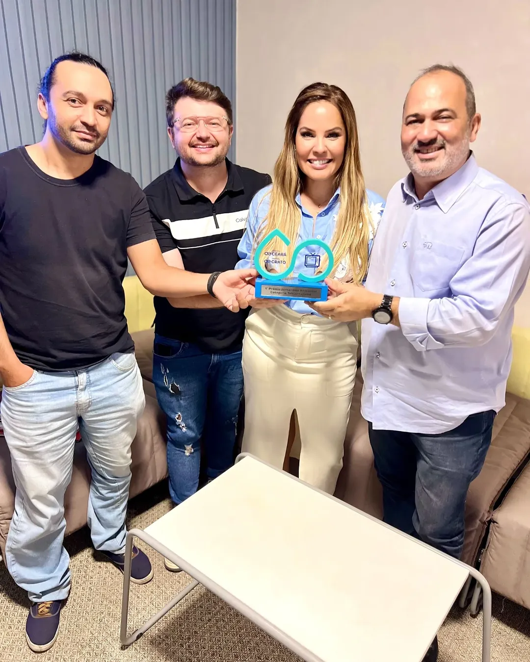 Emiliano Jr, Rycellio Almeida, Adriana Dias E Hermann Hesse