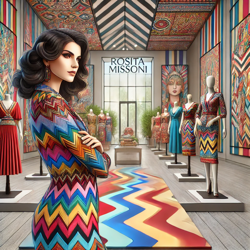 O legado  Rosita Missoni, a icônica estilista de moda italiana