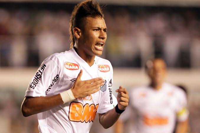 Neymar no Santos