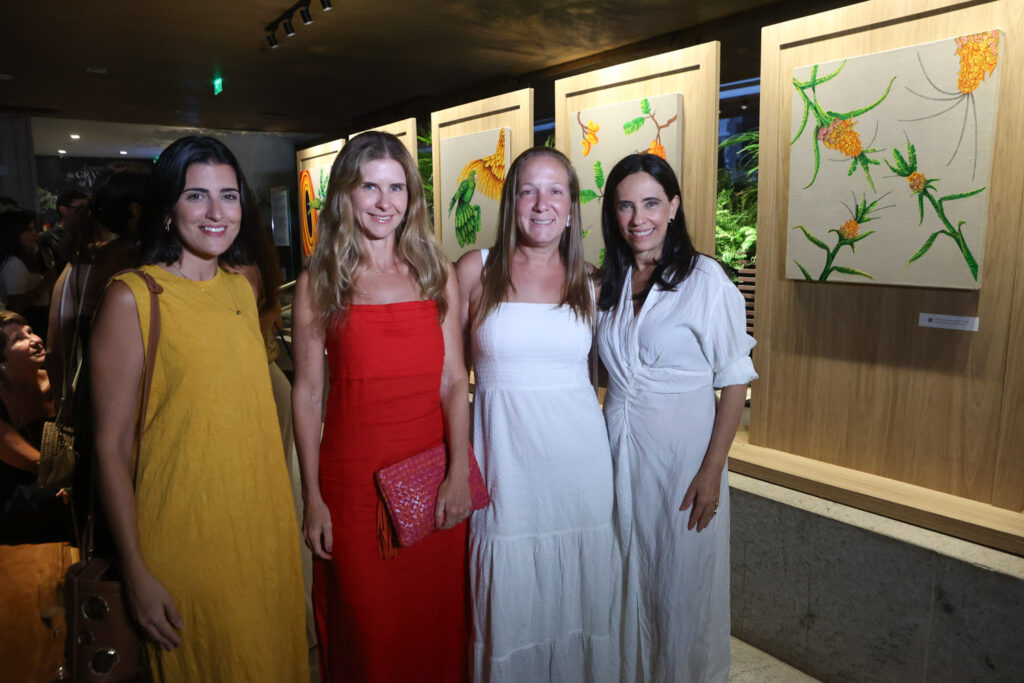 Luiza Baeta, Cynthia Valença, Barbara Ribas E Christiane Laclau