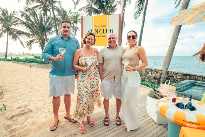 Brinde ao litoral cearense - Primeiro Sun Club da Veuve Clicquot no Brasil é inaugurado no Carmel Taíba