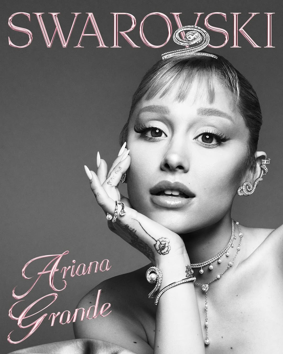 Ariana Grande assina coleção exclusiva para Swarovski