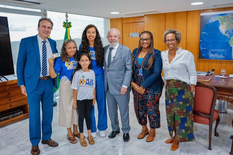 Camilo, Lula, Estudante, Pé De Meia Foto Ricardo Stuckert