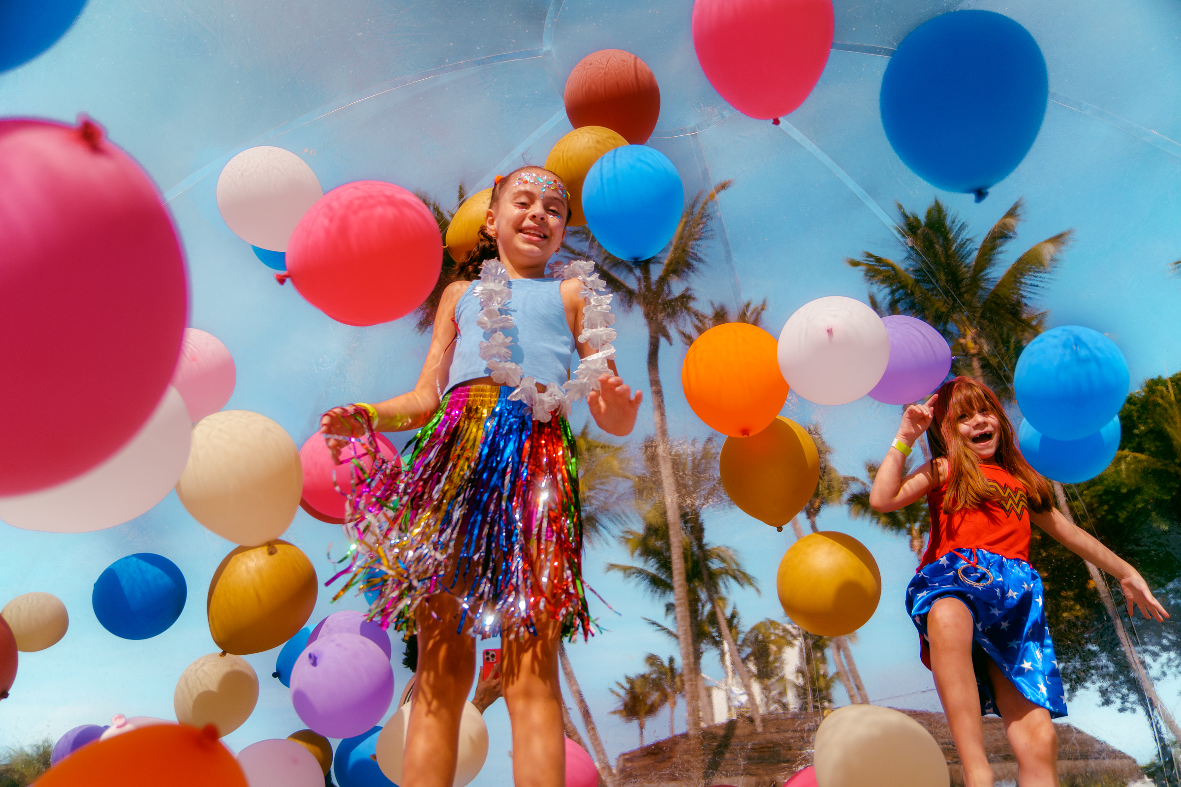 Bailinho do Hawaii anima o pré-carnaval das crianças no Iate Clube de Fortaleza