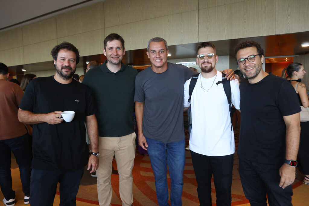 Edu Araújo, Joao Paulo, Rafa Gomes, Pedro Coronha, Thomas Troisgros