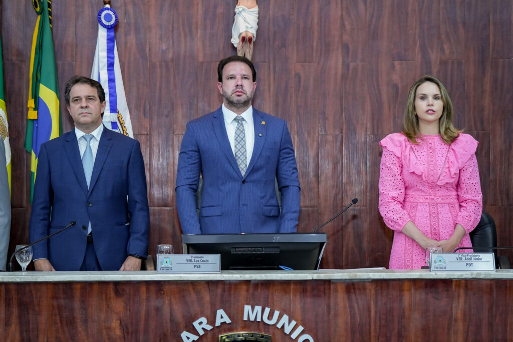 Evandr Leitao, Leo Couto E Gabriela Aguiar