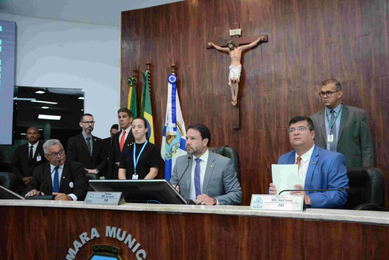 Leo Couto Preside A Primeira Sessão Ordinária Do Ano. Foto Érika Fonseca Cmfor