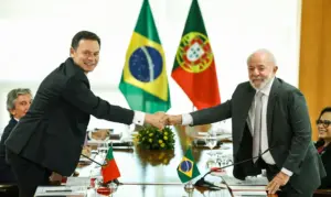 Luiz Inácio Lula Da Silva E O Primeiro Ministro De Portugal, Luís Montenegro, No Palácio Do Planalto Foto Agência Rbaisl