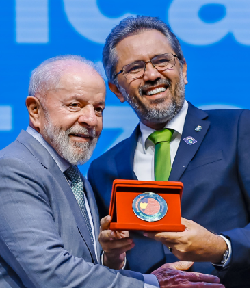 Lula, Elmano E Foto Ricardo Stuckert Pr