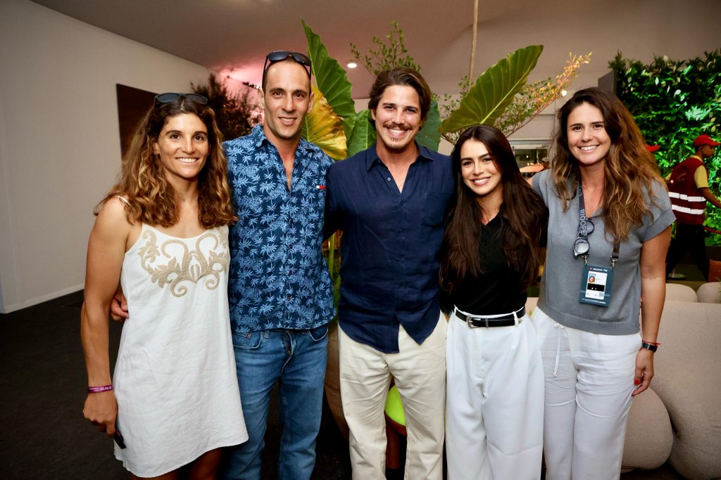 Martine Grael, Simone Ferrarese, Romulo Neto, Mari Saad E Mari Britto