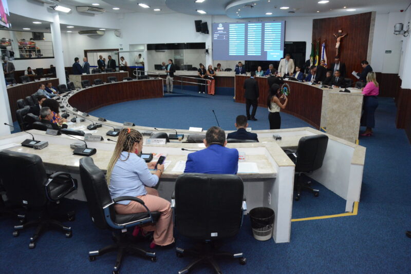 Plenário Da Câmara Municipal De Fortaleza. Foto Érika Fonseca Cmfor.