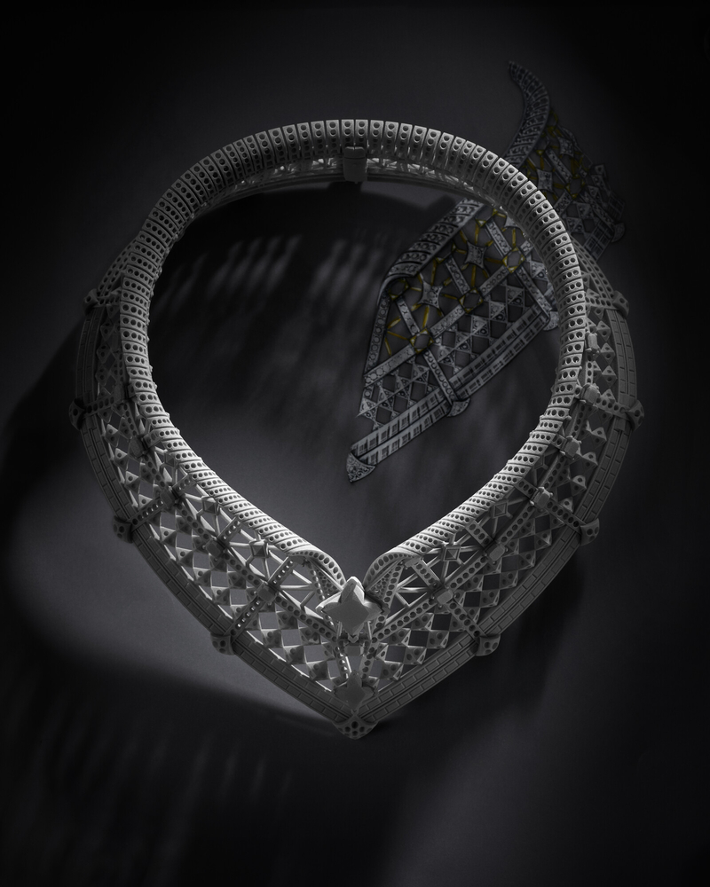 Victoire Necklace Awakened Hands Awakened Minds. Louis Vuitton High Jewelry ©laziz Hamani 2