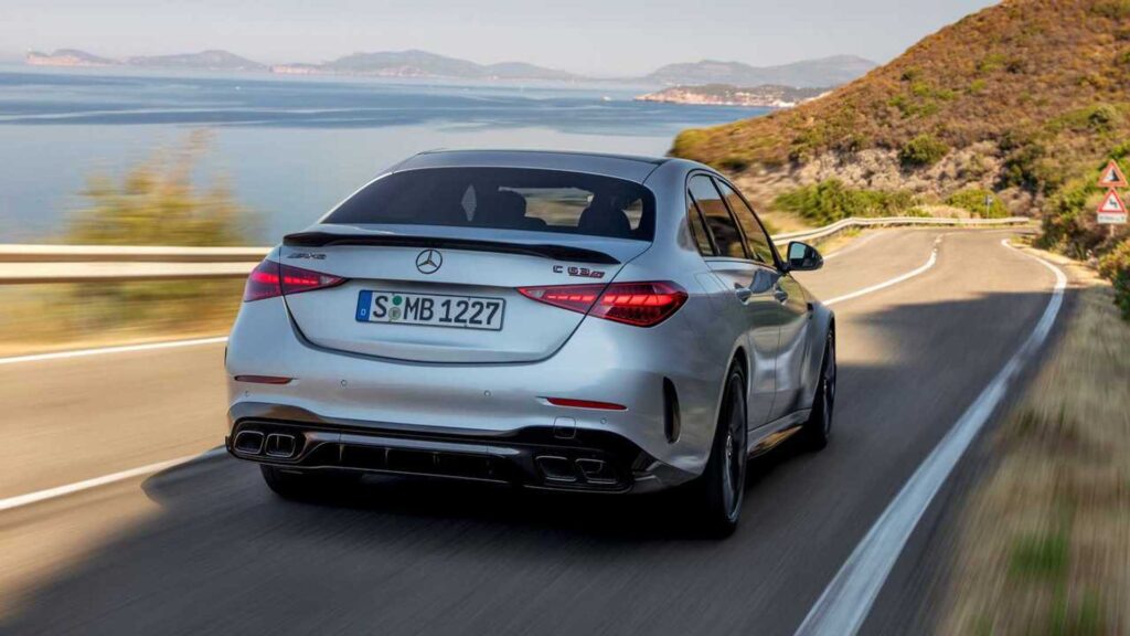 2024 Mercedes Amg C63 S E Performance Exterior Rear Quarter