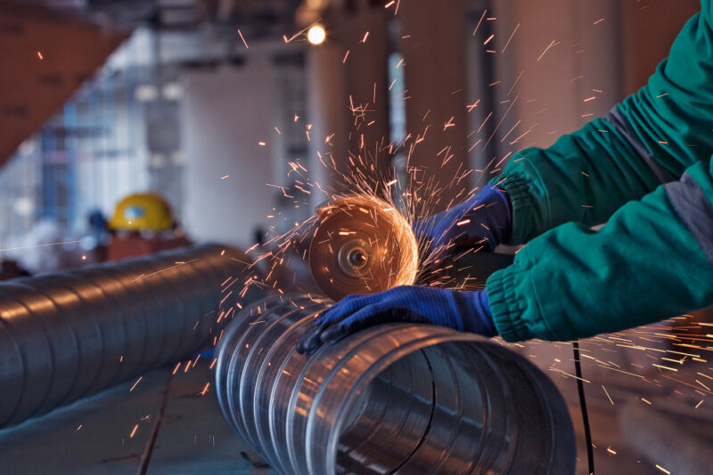 Aço, Alumínio, Produção Industrial Foto Freepik