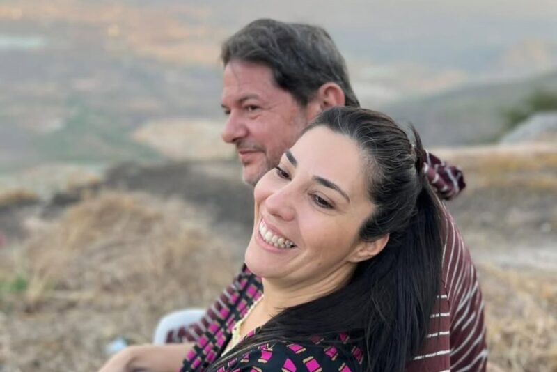 Capa Senador Cid Gomes E A Esposa Maria Célia Habib