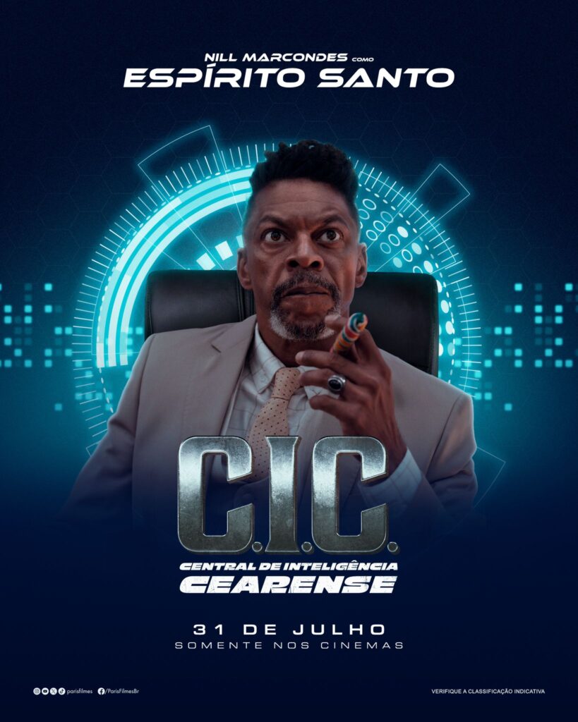 Cartaz Do Filme C.i.c. Central De Inteligência Cearense (4)