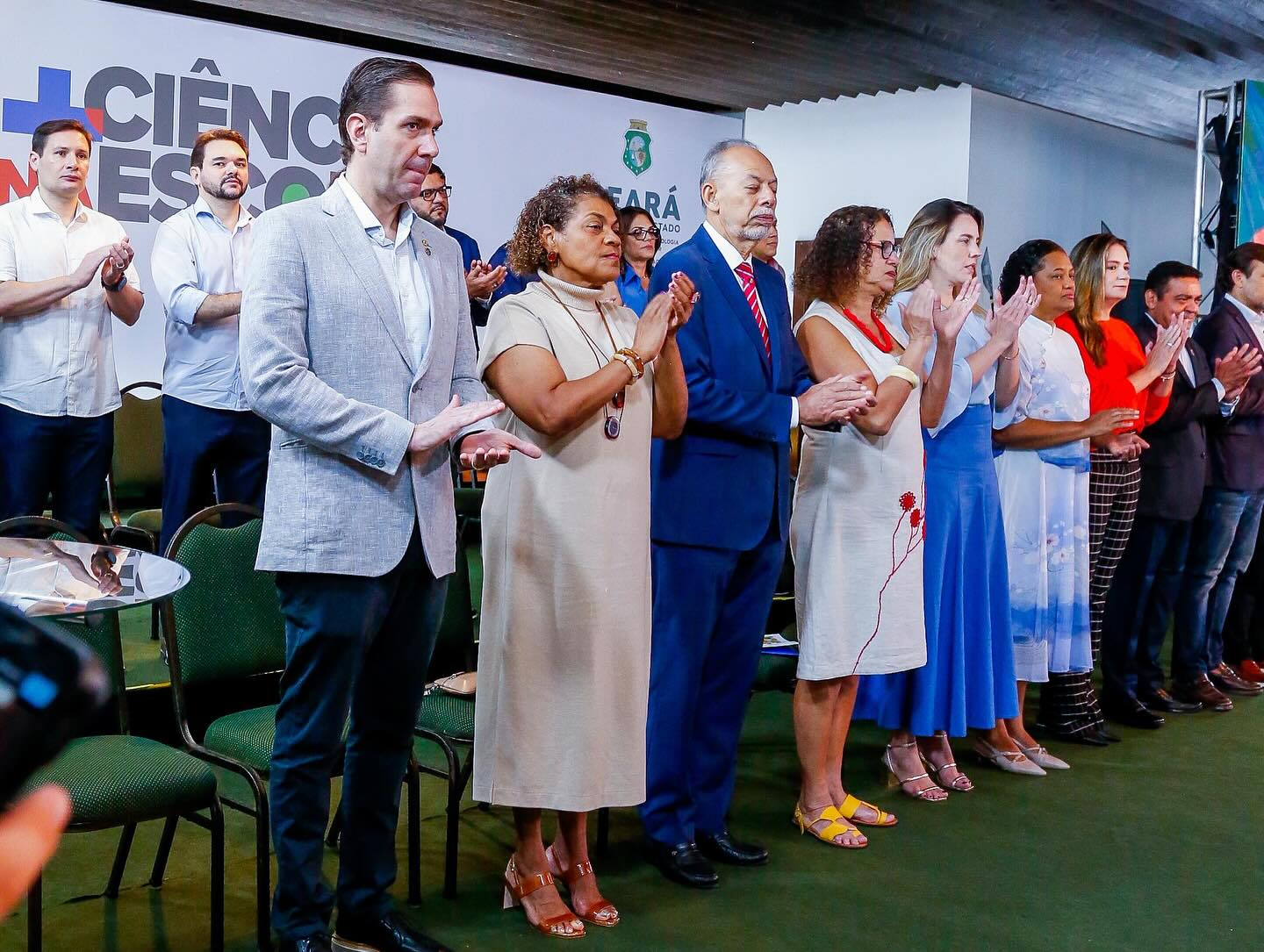 Eduardo Bismarck participa do lançamento do programa “Mais Ciência na Escola”