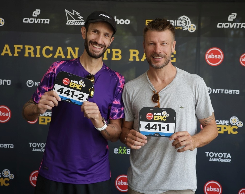 Rodrigo Hilbert encara a Cape Epic, maior ultramaratona de mountain bike do mundo