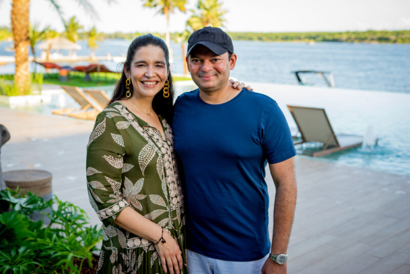 Vila Mimosa - Léo e Marina Albuquerque inauguram sua nova residência de veraneio na Lagoa do Uruaú em grande estilo