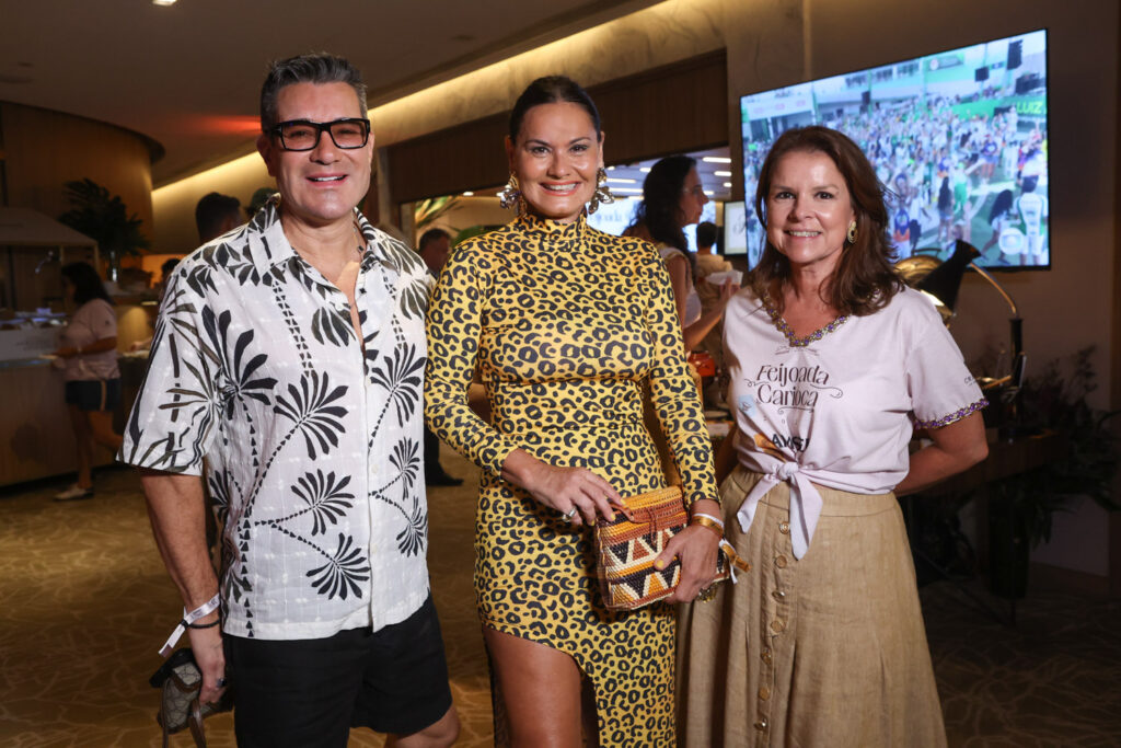 Marcelo Hicho, Magda Cotrofe E Patricia Costa