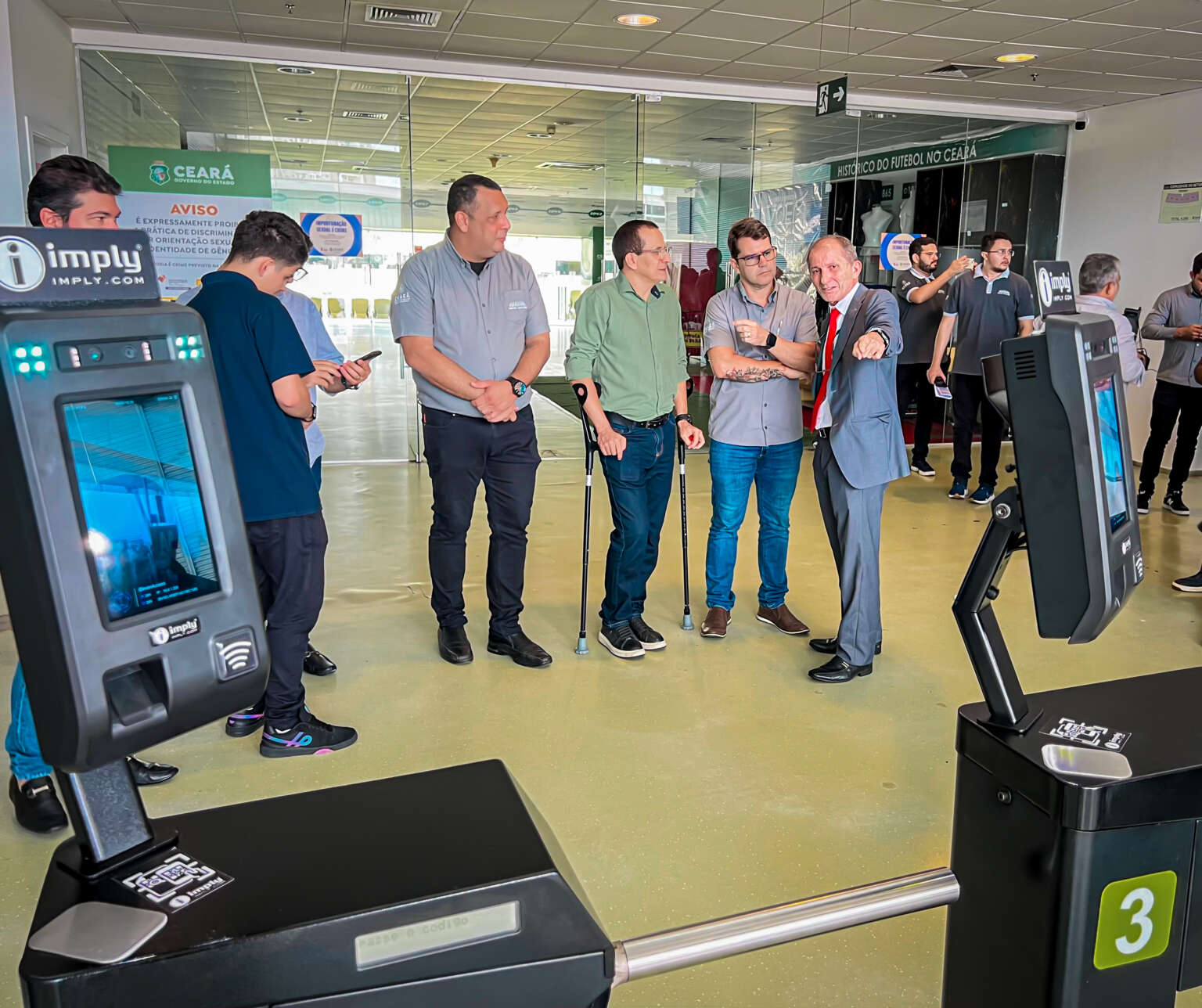 Rogério Pinheiro, Biometria, Arena Castelão,