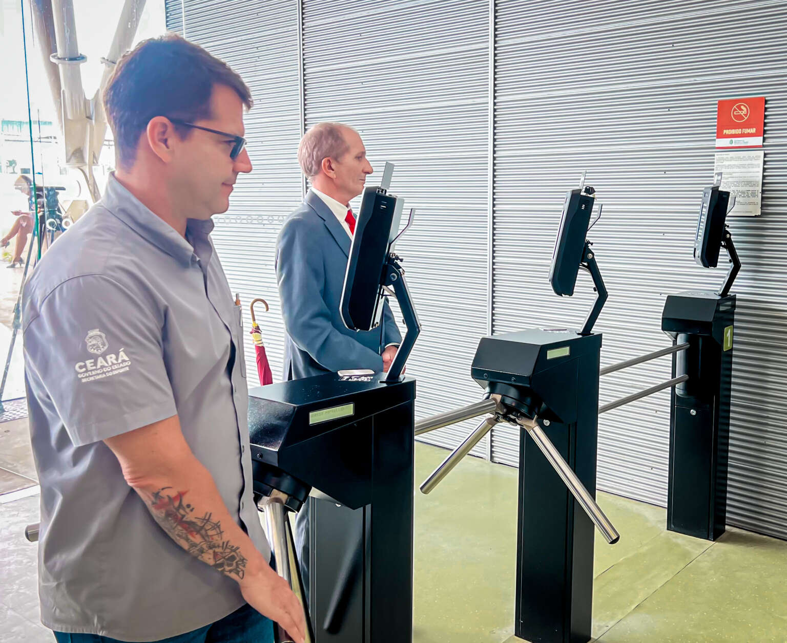 “Só acessará o estádio o torcedor que estiver devidamente cadastrado com a biometria”