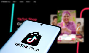 Dhaka, Bangladesh 10 Sep 2024: Tiktok Shop Logo Is Displayed On Smartphone. Tiktok Shop Is An E Commerce Feature Of The Video Hosting Service Tiktok.